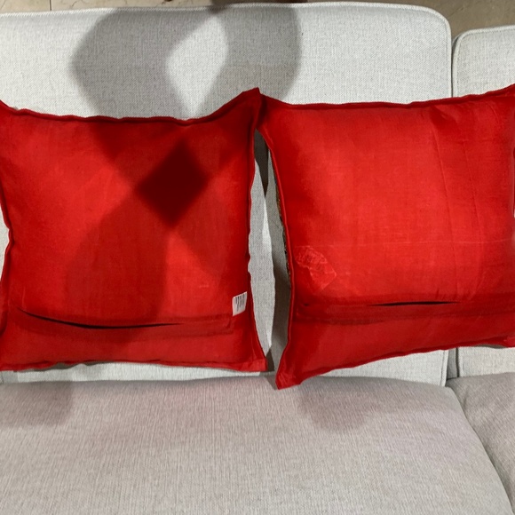 2 EXOTIC BREATHTAKING ETHNIC HOME DÉCOR SARI THROW ACCENT PILLOW CUSHION COVER - Picture 9 of 13